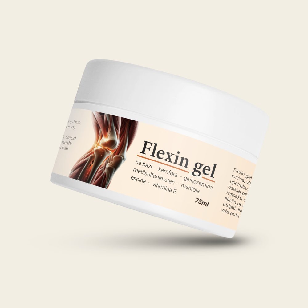 Flexin gel — Gel za zglobove i mišiće · 75 ml
