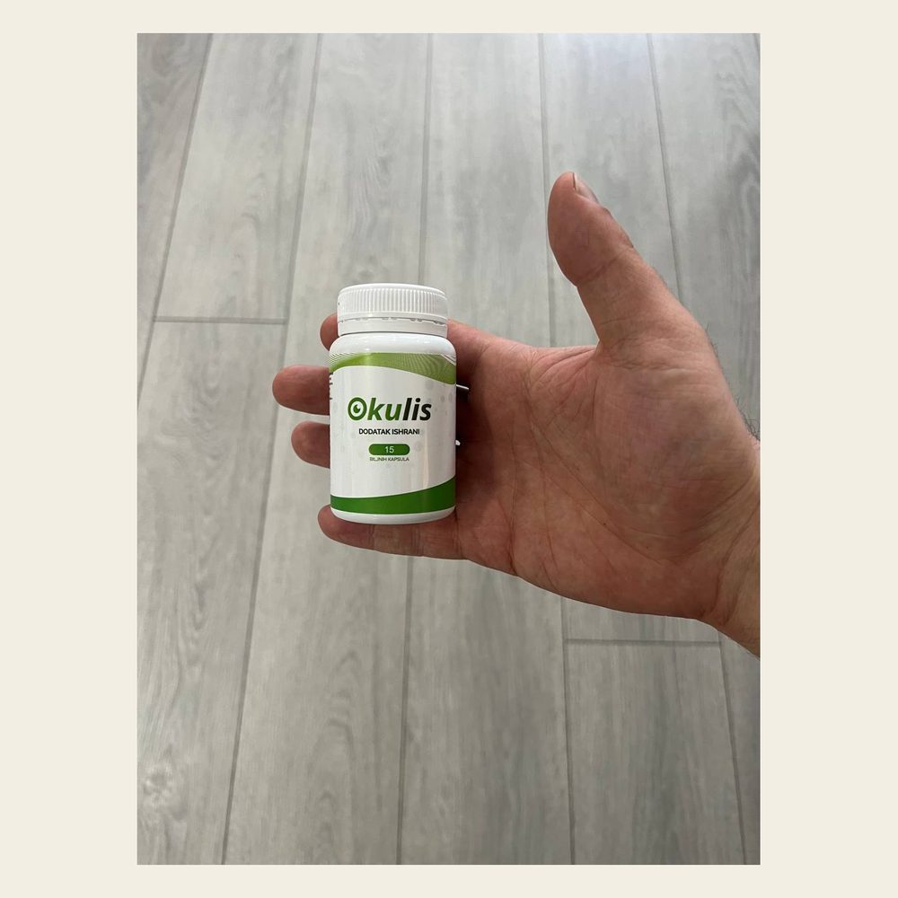 Okulis — Kapsule za vid · 15 kom.